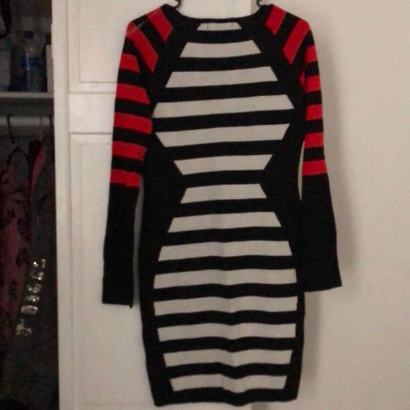 Striped sweater dress - Picture 2 of 2